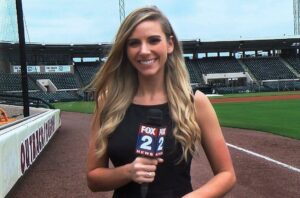 A Photo Of Kellie Rowe Reporting