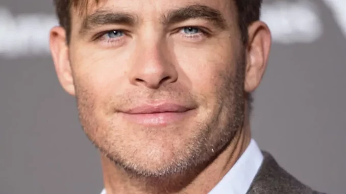 American actor Chris Pine